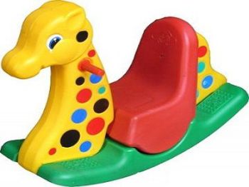 Bập bênh nhựa con vật